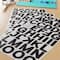 12 Packs: 160 ct. (1,920 total) Block Alphabet Stickers by Recollections™